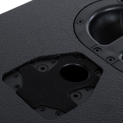 GloboStar® FDB K803+K112BAS 98024-98025-SET PA Column System - Ενεργό Αυτοενισχυόμενο Σετ Ηχείων & Subwoofer Column Κολωνάτο με Ψηφιακό Ενισχυτή FA2.36 AC 220V/50-60Hz - 600W RMS/8Ω + 400W RMS/8Ω (4000W Peak) - IP20 - Μαύρο - Σετ 4 Τεμαχίων