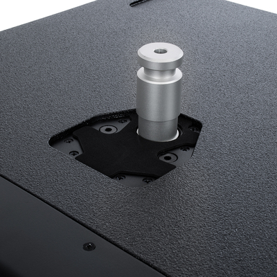 GloboStar® FDB K112BAS 98025 PA Speaker - Ενεργό Αυτοενισχυόμενο Subwoofer Column Επιδαπέδιο με Ψηφιακό Ενισχυτή FA2.36 AC 220V/50-60Hz - 300W RMS/8Ω + 600W RMS/8Ω (1400W Peak) - 1 x 12 Inches LF - IP20 - Μαύρο - Μ32.5 x Π51.5 x Υ53.5cm - Ζεύγος