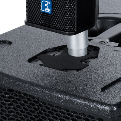 GloboStar® FDB K112BAS 98025 PA Speaker - Ενεργό Αυτοενισχυόμενο Subwoofer Column Επιδαπέδιο με Ψηφιακό Ενισχυτή FA2.36 AC 220V/50-60Hz - 300W RMS/8Ω + 600W RMS/8Ω (1400W Peak) - 1 x 12 Inches LF - IP20 - Μαύρο - Μ32.5 x Π51.5 x Υ53.5cm - Ζεύγος