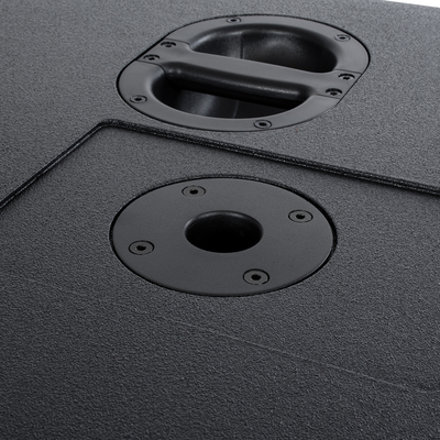 GLOBOSTAR® FDB K118BAS 98028 Επιδαπέδιο Ενεργό Αυτοενισχυόμενο PA Subwoofer Κολωνάτο Σύστημα με Ψηφιακό Ενισχυτή DSP SA2.68 AC 220V/50-60Hz - 600W RMS/4Ω + 600W RMS/4Ω (2400W Peak) - 1 x 18 Inches LF - IP20 - Μαύρο - Μ47.5 x Π71 x Υ70cm - 2 Χρόνια Εγγύηση