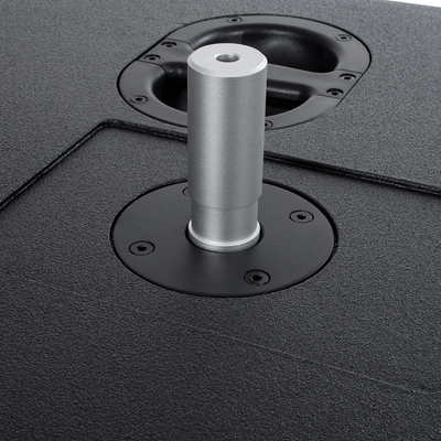 GLOBOSTAR® FDB K118BAS 98028 Επιδαπέδιο Ενεργό Αυτοενισχυόμενο PA Subwoofer Κολωνάτο Σύστημα με Ψηφιακό Ενισχυτή DSP SA2.68 AC 220V/50-60Hz - 600W RMS/4Ω + 600W RMS/4Ω (2400W Peak) - 1 x 18 Inches LF - IP20 - Μαύρο - Μ47.5 x Π71 x Υ70cm - 2 Χρόνια Εγγύηση