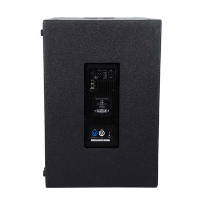 GLOBOSTAR® FDB K118BAS 98028 Επιδαπέδιο Ενεργό Αυτοενισχυόμενο PA Subwoofer Κολωνάτο Σύστημα με Ψηφιακό Ενισχυτή DSP SA2.68 AC 220V/50-60Hz - 600W RMS/4Ω + 600W RMS/4Ω (2400W Peak) - 1 x 18 Inches LF - IP20 - Μαύρο - Μ47.5 x Π71 x Υ70cm - 2 Χρόνια Εγγύηση