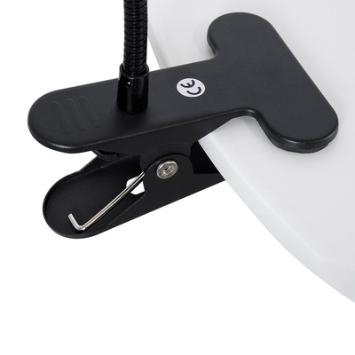 GLOBOSTAR® GROWME 79648 Φωτιστικό Ανάπτυξης Φυτών με Ενσωματωμένο Χειριστήριο LED 5W 150lm 120° DC 5V με USB 2.0 IP20 Πολύχρωμο Πλήρους Φάσματος Κόκκινο 660nm & Μπλε 450nm & UVIR 730nm Dimmable - Sanan SMD Chip - Μαύρο - Μ10 x Π20 x Υ36cm - 2 Χρόνια Εγγύηση