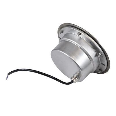 GloboStar® UNDERWATER-GUNE 90405 Υποβρύχιο Χωνευτό Φωτιστικό Σποτ Ειδικό για Σιντριβάνια LED 12W 1200lm 60° DC 24V Αδιάβροχο IP68 Φ10 x Υ7.5cm Ψυχρό Λευκό 6000K - Ανοξείδωτο Ατσάλι - 3 Χρόνια Εγγύηση