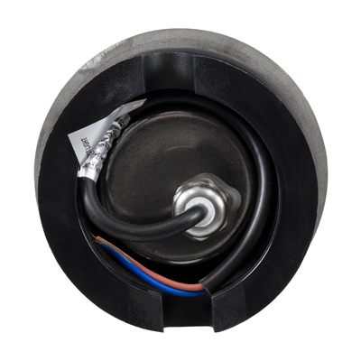GLOBOSTAR® UNDERWATER-HUNI 90414 Υποβρύχιο Χωνευτό Σποτ για Σιντριβάνια/Πισίνες LED 3W 270lm 30° DC 24V Αδιάβροχο IP68 Θερμό Λευκό 2700K Dimmable - Ανοξείδωτο Ατσάλι 304 - Φ10 x Υ7.5cm - Q9.5 - 3 Χρόνια Εγγύηση
