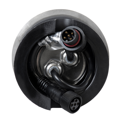 GLOBOSTAR® UNDERWATER-HUNI 90416 Υποβρύχιο Χωνευτό Σποτ για Σιντριβάνια/Πισίνες LED 3W 255lm 30° DC 24V Αδιάβροχο IP68 RGBW DMX512 Dimmable - Ανοξείδωτο Ατσάλι 304 - Φ10 x Υ7.5cm - Q9.5 - 3 Χρόνια Εγγύηση