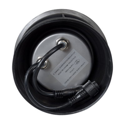 GLOBOSTAR® UNDERWATER-YUNI 90419 Υποβρύχιο Χωνευτό Σποτ για Σιντριβάνια/Πισίνες LED 6W 510lm 30° DC 24V Αδιάβροχο IP68 RGBW DMX512 Dimmable - Ανοξείδωτο Ατσάλι 304 - Φ15 x Υ10cm - Q14cm - 3 Χρόνια Εγγύηση