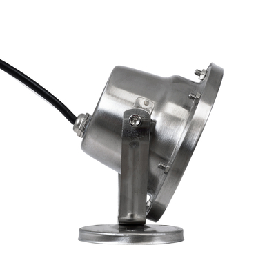GLOBOSTAR® UNDERWATER-DEDY 90426 Υποβρύχιο Επιφανειακό Σποτ για Σιντριβάνια/Πισίνες LED 6W 540lm 30° DC 24V Αδιάβροχο IP68 Θερμό Λευκό 2700K Dimmable - Ανοξείδωτο Ατσάλι 304 - Μ12 x Π7.5 x Υ14.5cm - 3 Χρόνια Εγγύηση