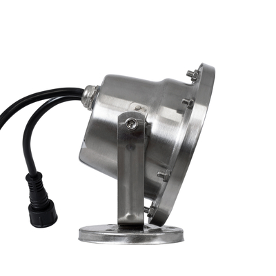 GLOBOSTAR® UNDERWATER-DEDY 90428 Υποβρύχιο Επιφανειακό Σποτ για Σιντριβάνια/Πισίνες LED 6W 510lm 30° DC 24V Αδιάβροχο IP68 RGBW DMX512 Dimmable - Ανοξείδωτο Ατσάλι 304 - Μ12 x Π7.5 x Υ14.5cm - 3 Χρόνια Εγγύηση