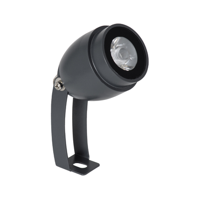 GLOBOSTAR® TREEGAL 90460 Φωτιστικό Σποτ για Φυτά - Δέντρα με Βάση Μπετού & Κορμού LED 3W 315lm 15° DC 24V Αδιάβροχο IP67 Ultra Θερμό Λευκό 2200K Dimmable - Bridgelux SMD Chip - Γκρι Ανθρακί - Μ5 x Π5 x Υ14.7cm - 3 Χρόνια Εγγύηση