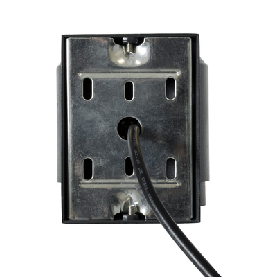 GLOBOSTAR® WALLLIGHT-SONA 90481 Μοντέρνο Φωτιστικό Τοίχου - Απλίκα LED 12W 1080lm 5° DC 24V Αδιάβροχο IP67 Θερμό Λευκό 2700K - CREE COB Chip & TÜV SÜD Driver - Γκρι Ανθρακί Ματ - Μ9.5 x Π13 x Υ11cm - 3 Χρόνια Εγγύηση