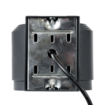 GLOBOSTAR® WALLLIGHT-GONA 90484 Μοντέρνο Φωτιστικό Τοίχου - Απλίκα LED 24W 2280lm 5° DC 24V Αδιάβροχο IP67 Φυσικό Λευκό 4500K - CREE COB Chip & TÜV SÜD Driver - Γκρι Ανθρακί Ματ - Μ13 x Π16.5 x Υ5cm - 3 Χρόνια Εγγύηση