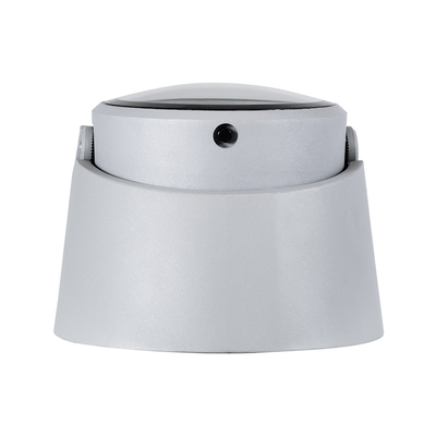 GLOBOSTAR® FLOODRANA 90489 Κινούμενος Προβολέας Σποτ Wall Washer LED 36W 3240lm 5° DC 24V Αδιάβροχο IP67 Θερμό Λευκό 2700K Dimmable - Bridgelux SMD Chip - Γκρι - Μ26.5 x Π26.5 x Υ20cm - 3 Χρόνια Εγγύηση