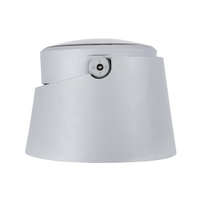 GLOBOSTAR® FLOODRANA 90489 Κινούμενος Προβολέας Σποτ Wall Washer LED 36W 3240lm 5° DC 24V Αδιάβροχο IP67 Θερμό Λευκό 2700K Dimmable - Bridgelux SMD Chip - Γκρι - Μ26.5 x Π26.5 x Υ20cm - 3 Χρόνια Εγγύηση