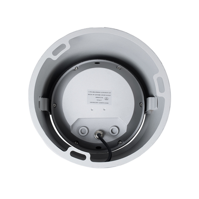 GLOBOSTAR® FLOODRANA 90489 Κινούμενος Προβολέας Σποτ Wall Washer LED 36W 3240lm 5° DC 24V Αδιάβροχο IP67 Θερμό Λευκό 2700K Dimmable - Bridgelux SMD Chip - Γκρι - Μ26.5 x Π26.5 x Υ20cm - 3 Χρόνια Εγγύηση