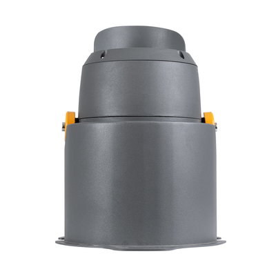 GloboStar® FLOOD-SIMA 90494 Κινούμενος Προβολέας - Σποτ Φωτισμού Wall Washer με Αντιθαμβωτική Γρίλια για Φωτισμό Κτιρίων LED 24W 2040lm 30° DC 24V Αδιάβροχο IP67 Μ14.5 x Π24.2 x Υ22.5cm RGBW DMX512 - Γκρι Ανθρακί - 3 Years Warranty