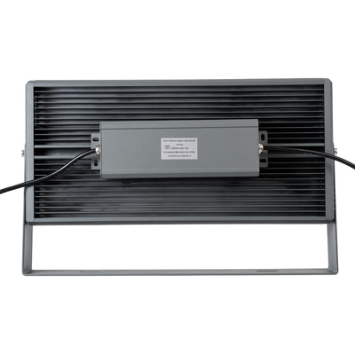 GLOBOSTAR® FLOODZANA 90559 Προβολέας Σποτ Wall Washer LED 100W 8000lm 30° DC 24V Αδιάβροχο IP65 Πολύχρωμο RGBW Dimmable DMX512 - Bridgelux SMD Chip - Γκρι Ανθρακί - Μ45.5 x Π28 x Υ10cm - 3 Χρόνια Εγγύηση