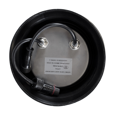 GloboStar® UNDERWATER-JULIA 90570 Υποβρύχιο Χωνευτό Φωτιστικό Σποτ Ειδικό για Σιντριβάνια LED 12W 1020lm 15° DC 24V Αδιάβροχο IP68 Φ18 x Υ11.2cm RGBW DMX512 - Ανοξείδωτο Ατσάλι - 3 Years Warranty