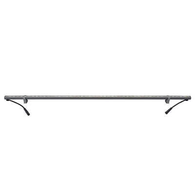 GLOBOSTAR® WASHERSTELLAR 90574 Μπάρα Φωτισμού Wall Washer LED 12W 1260lm 30° DC 24V Αδιάβροχο IP65 Ultra Θερμό Λευκό 2200K Dimmable - Bridgelux SMD Chip - Γκρι Ανθρακί - Μ100 x Π2 x Υ1.8cm - 3 Χρόνια Εγγύηση