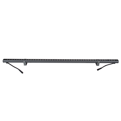 GLOBOSTAR® WASHERSTELLAR 90577 Μπάρα Φωτισμού Wall Washer LED 12W 1020lm 30° DC 24V Αδιάβροχο IP65 Πολύχρωμο RGBW Dimmable DMX512 - Bridgelux SMD Chip - Γκρι Ανθρακί - Μ100 x Π3.2 x Υ3cm - 3 Χρόνια Εγγύηση