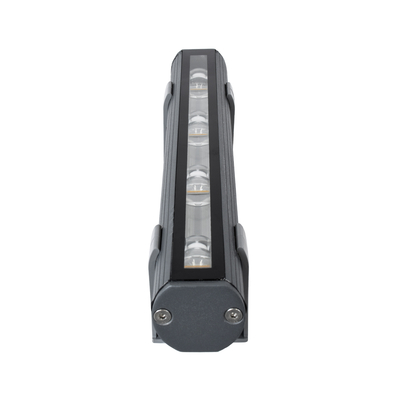 GLOBOSTAR® WINDOWBARI 90586 Φωτιστικό Ανάδειξης Παραθύρων LED 12W 1020lm 8° x 180° DC 24V Αδιάβροχο IP67 Ultra Θερμό Λευκό 2200K Dimmable - CREE XPE Chip - Γκρι Ανθρακί - Μ30 x Π4 x Υ3.5cm - 3 Χρόνια Εγγύηση