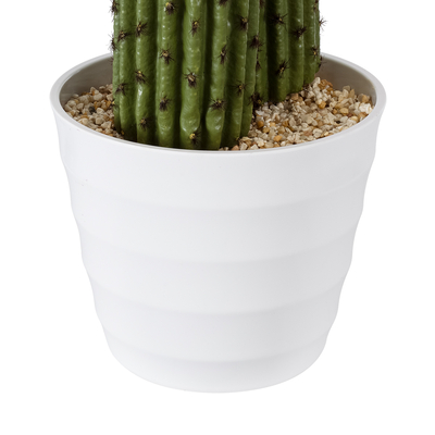 GloboStar® Artificial Garden CARNEGIEA CACTUS 20100 Τεχνητό Διακοσμητικό Φυτό Κάκτος Σαγκουάρο Υ63cm
