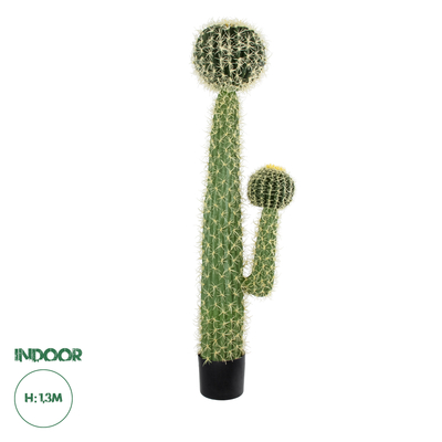 GloboStar® Artificial Garden CARNEGIEA CACTUS 20134 Τεχνητό Διακοσμητικό Φυτό Κάκτος Σαγκουάρο Υ150cm