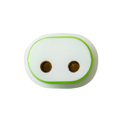 GLOBOSTAR® WWCONNECTOR 90713 2 Pin Σύνδεσμος Τροφοδοσίας για Wall Washers & Προβολείς με Είσοδο 2 x 0.5mm2 & Έξοδο 1 x Αρσενικό Βύσμα Αδιάβροχο IP65 - Μαύρο - Μ15.5 x Π1.5 x Υ1.2cm