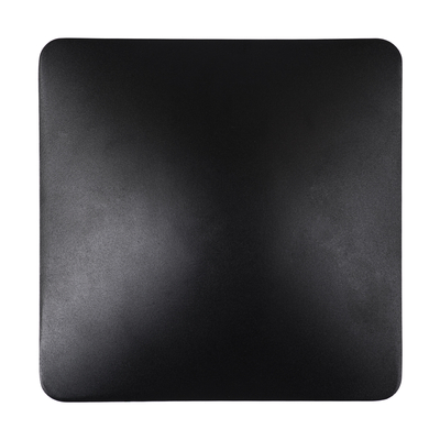 GLOBOSTAR® HELIO-S 60497 Μοντέρνο Φωτιστικό Τοίχου - Απλίκα LED 12W 1440lm 120° AC 220-240V Αδιάβροχο IP65 Φυσικό Λευκό 4500K - Lumileds SMD Chip & TÜV SÜD Driver - Μαύρο Ματ - Μ26 x Π5 x Υ26cm - 5 Χρόνια Εγγύηση