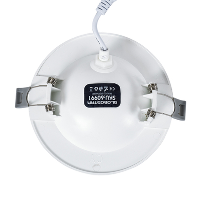 GLOBOSTAR® LEXIS JOINT 60991 Χωνευτό Κινούμενο Downlight Σποτ LED 7W 660lm 45° AC 220-240V Αδιάβροχο IP44 Θερμό Λευκό 2700K - Bridgelux SMD Chip & TÜV SÜD Driver - Λευκό Ματ - Μ12 x Π12 x Υ3.1cm / Q9cm - 5 Χρόνια Εγγύηση