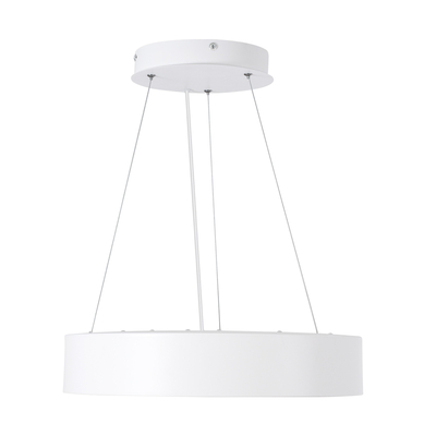 GLOBOSTAR® BURTON 61201-S Μοντέρνο Φωτιστικό Οροφής LED 67W 7370lm 120° AC 220-240V IP20 Ρυθμιζόμενο Λευκό CCT με Χειριστήριο από 2700K έως 6000K Dimmable - Lumileds SMD Chip - Λευκό Ματ - Μ40 x Π40 x Υ8cm - 3 Χρόνια Εγγύηση