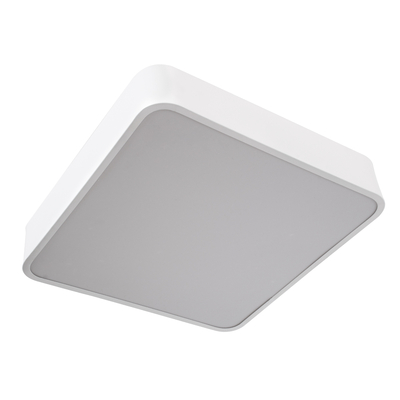 GLOBOSTAR® KAMALA 61207 Μοντέρνο Κρεμαστό Φωτιστικό Οροφής LED 67W 7370lm 120° AC 220-240V IP20 Ρυθμιζόμενο Λευκό CCT με Χειριστήριο από 2700K έως 6000K Dimmable - Lumileds SMD Chip - Λευκό Ματ - Μ40 x Π40 x Υ8cm - 3 Χρόνια Εγγύηση