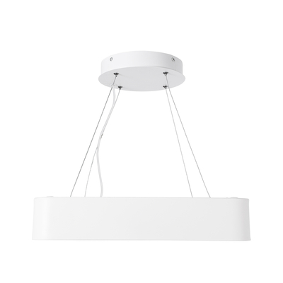 GLOBOSTAR® KAMALA 61207-S Μοντέρνο Φωτιστικό Οροφής LED 67W 7370lm 120° AC 220-240V IP20 Ρυθμιζόμενο Λευκό CCT με Χειριστήριο από 2700K έως 6000K Dimmable - Lumileds SMD Chip - Λευκό Ματ - Μ40 x Π40 x Υ8cm - 3 Χρόνια Εγγύηση