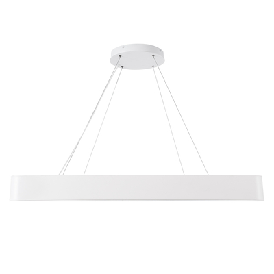 GLOBOSTAR® KAMALA 61211-S Μοντέρνο Φωτιστικό Οροφής LED 100W 11020lm 120° AC 220-240V IP20 Ρυθμιζόμενο Λευκό CCT με Χειριστήριο από 2700K έως 6000K Dimmable - Lumileds SMD Chip - Λευκό Ματ - Μ80 x Π80 x Υ8cm - 3 Χρόνια Εγγύηση