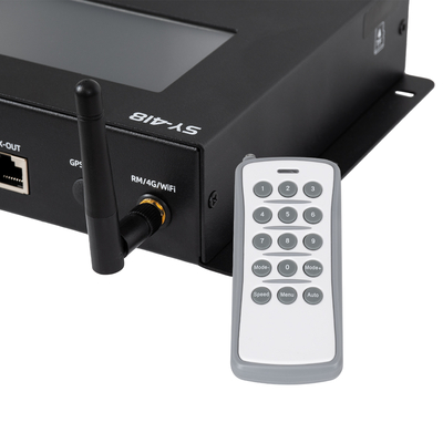 GloboStar® 90147 SEEKWAY SY-418 - Professional Master Controller - Full Colour LED Digital SPI Pixel Control System - Controller για Ψηφιακά Προϊόντα LED Digital Pixel TTL & DMX512 - Single Colour & RGB & RGBW - Synchronous & Asynchronous - 3 Χρόνια Εγγύηση