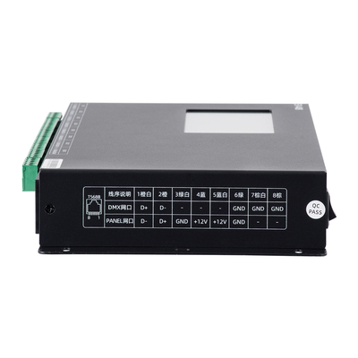 GloboStar® 90147 SEEKWAY SY-418 - Professional Master Controller - Full Colour LED Digital SPI Pixel Control System - Controller για Ψηφιακά Προϊόντα LED Digital Pixel TTL & DMX512 - Single Colour & RGB & RGBW - Synchronous & Asynchronous - 3 Χρόνια Εγγύηση