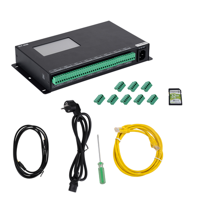 GloboStar® 90147 SEEKWAY SY-418 - Professional Master Controller - Full Colour LED Digital SPI Pixel Control System - Controller για Ψηφιακά Προϊόντα LED Digital Pixel TTL & DMX512 - Single Colour & RGB & RGBW - Synchronous & Asynchronous - 3 Χρόνια Εγγύηση