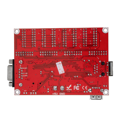 GloboStar® TF-C6NUR 90386 LED Receiving Card 8 x HUB75 - Κάρτα Καναλιών για Ψηφιακές Οθόνες LED Video Wall Single Color W2048 x H64 & W1024 x H128 - Double Color W1024 x H64 - W512 x H128 - Gigabit Network Linkable - DC 3.5~6V - IP20 Μ11.7 x Π7.8 x Υ1.6cm