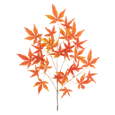GloboStar® Artificial Garden MAPLE BRANCH 20230 10 x Τεχνητά Διακοσμητικά Κλαδία Σφένδαμου Π55 x Υ60cm