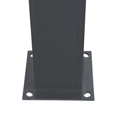 GLOBOSTAR® MONTERREY 61511 Φωτιστικό Urban Πλατείας/Πάρκου LED 40W 5440lm 60° AC 220-240V Αδιάβροχο IP65 Φυσικό Λευκό 5000K - Lumileds SMD Chip & Mean Well TÜV Driver - Γκρι Ανθρακί Ματ - Μ20 x Π20 x Υ200cm - 5 Χρόνια Εγγύηση