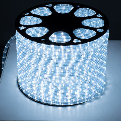 GLOBOSTAR® LIGHTUBE 70600 Φωτοσωλήνας LED 3.9W/m 195lm/m 360° DC 220-240V Αδιάβροχο IP65 36 x Diode Chip/m Ψυχρό Λευκό 6000K Dimmable - Μ100 x Π1.2 x Υ1.2cm - 2 Χρόνια Εγγύηση