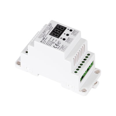 GLOBOSTAR® SKYDANCE-S1-DR 70670 AC Trailing Edge DMX Dimmer Ράγας με 2 x 1.5A 360W Κανάλια AC 220-240V 3A 720W Max IP20 - DMX512 & RDM - Μ11.5 x Π5 x Υ6.5cm - 5 Χρόνια Εγγύηση