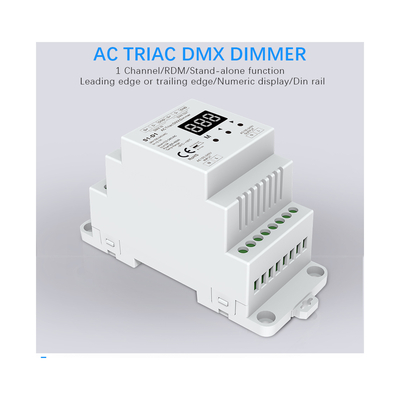 GLOBOSTAR® SKYDANCE-S1-D1 70672 AC Trailing Edge DMX Dimmer Ράγας με 1 x 2A 480W Κανάλι AC 220-240V 2A 480W Max IP20 - DMX512 & RDM - Μ11.5 x Π5 x Υ6.5cm - 5 Χρόνια Εγγύηση