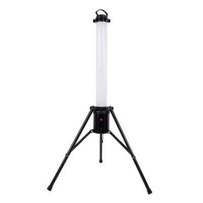 GLOBOSTAR® WORKINGLIGHT 99051 Προβολέας Εργασίας με Τρίποδο LED 65W 6000lm 360° AC 220-240V Αδιάβροχο IP65 IK08 Ψυχρό Λευκό 6000K - Sanan SMD Chip - Λευκό Γαλακτερό - Μ70 x Π70 x Υ130cm - 3 Χρόνια Εγγύηση