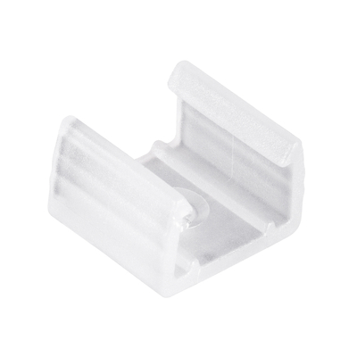 GloboStar® 70529 Πλαστική PVC Βάση Στήριξης για Όλες τις Πολύχρωμες RGB EPISTAR Slim Ταινίες LED Μονής Σειράς DC 230V IP68 - Μ1.5 x Π1.6 x Υ1.1cm