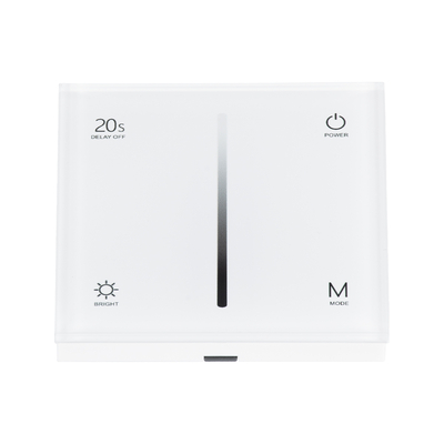 GloboStar® 71452 S1-T SKYDANCE AC Smart RF 2.4Ghz & Αφής - Touch Triac Dimming AC100-240V σε AC100-240V 1 x 1.5A 360W - Max 1.5A 360W - IP20 - Λευκό Σώμα - Μ8.5 x Π8.5 x Υ3.2cm - 5 Years Warranty