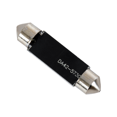 GLOBOSTAR® C5W 81304 Σωληνωτή Λάμπα C5W 42mm LED 0.8W/1.6W 120lm/240lm 120° DC 12V IP20 Ψυχρό Λευκό 6000K - 6 x Epistar SMD5630 Chip - Μ4.2 x Π0.9 x Υ0.9cm - 1 Χρόνο Εγγύηση