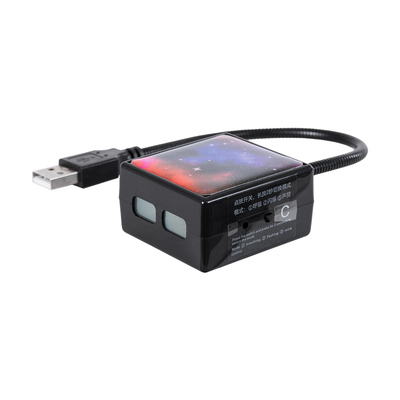 GloboStar® 81847 Διακοσμητικό Φωτιστικό Ειδικών Φωτορυθμικών Εφέ PARTY Disco LASER DC 5V με Καλώδιο Τροφοδοσίας USB Μπλέ Κόκκινο IP20 Μ26.5 x Π4.5 x Υ2.5cm