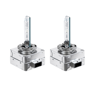 GLOBOSTAR® HID 84040 Λάμπα Xenon D1S Super Vision Υψηλής Φωτεινότητας +80% CANbus DOT ECER37 55W/110W 5000lm/10000lm 360° DC 12-24V Αδιάβροχο IP65 Ψυχρό Λευκό 6000K - Μ4 x Π5 x Υ8cm - Πακέτο 2 Τεμαχίων - 2 Χρόνια Εγγύηση