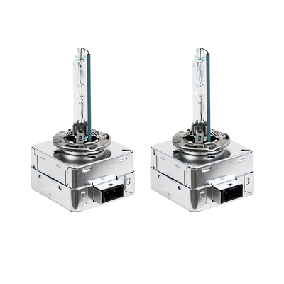 GLOBOSTAR® HID 84044 Λάμπα Xenon D3S Super Vision Υψηλής Φωτεινότητας +80% CANbus DOT ECER37 55W/110W 5000lm/10000lm 360° DC 12-24V Αδιάβροχο IP65 Ψυχρό Λευκό 6000K - Μ4 x Π5 x Υ8cm - Πακέτο 2 Τεμαχίων - 2 Χρόνια Εγγύηση